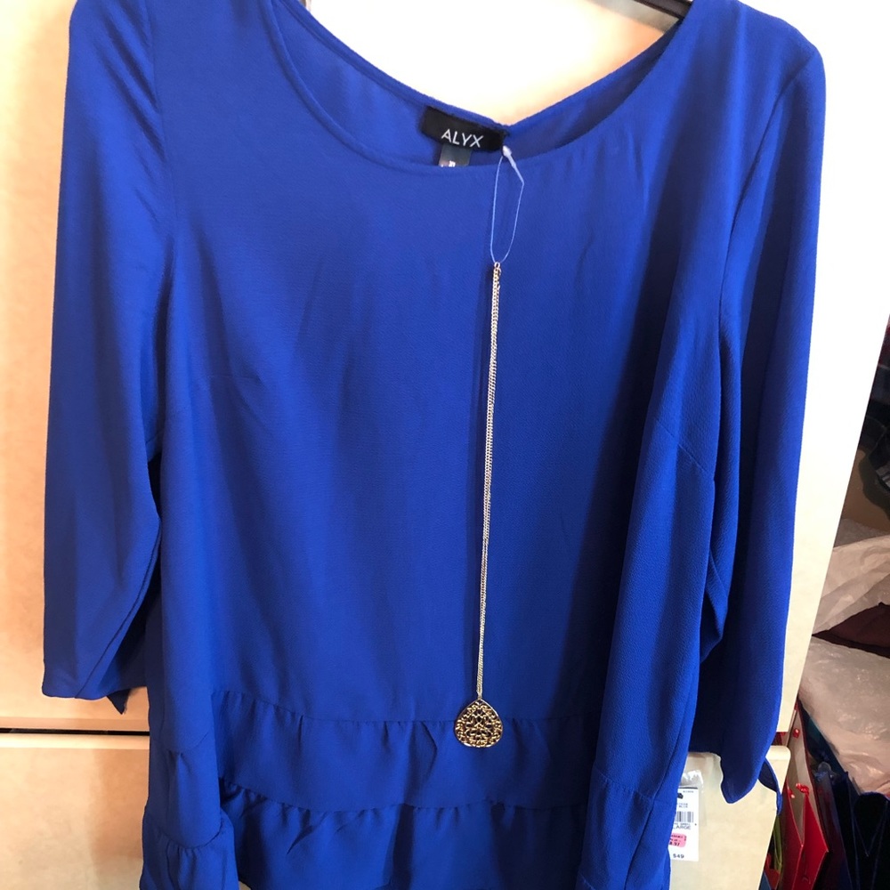 Blue blouse